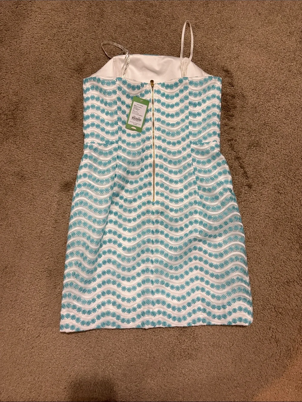 Lilly Pulitzer Leavens Dress in Shorely Blue - Picture 2 of 3